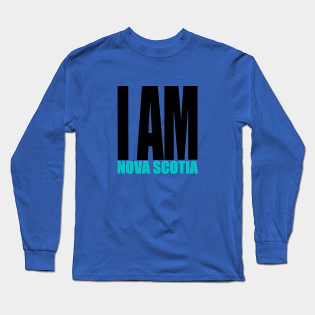 I am Nova Scotia Long Sleeve T-Shirt by INKUBATUR